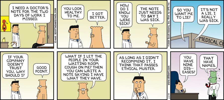 Dilbert Cartoon